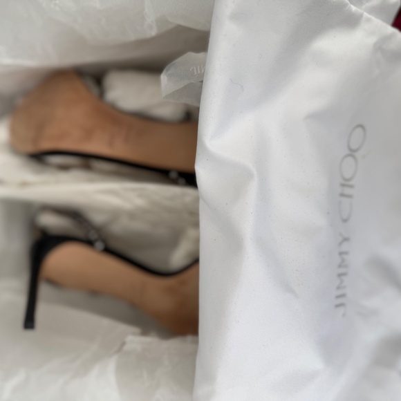 NEW IN BOX Authentic RARE Jimmy Choo Minny 85 Studded Sandals - Picture 3 of 4